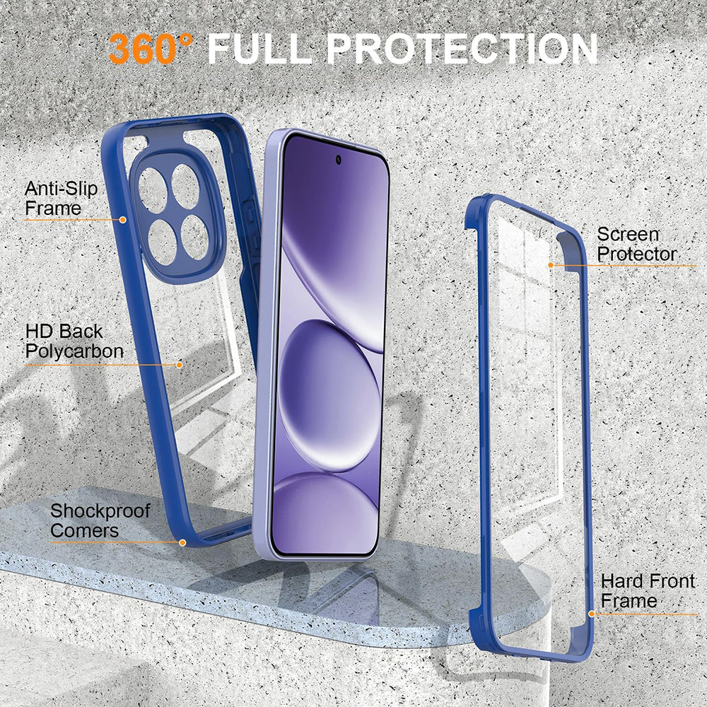 Hülle für Samsung Galaxy S26 FE S741, Techsuit, ColorVerse 360, Blau