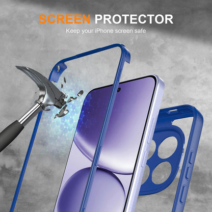 Hülle für Samsung Galaxy S26 FE S741, Techsuit, ColorVerse 360, Blau