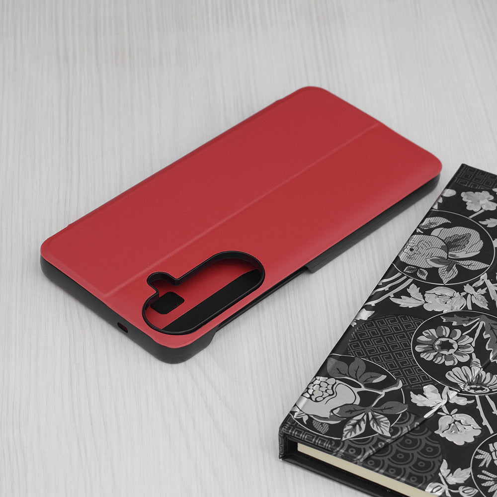 Hülle für Samsung Galaxy S26 FE S741, Techsuit, eFold, Rot