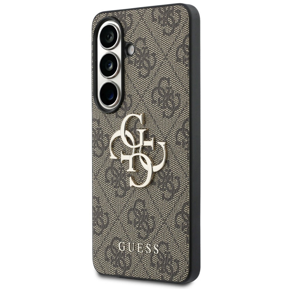 Hülle für Samsung Galaxy S26 Plus S947, Guess, 4G Big Logo, Braun