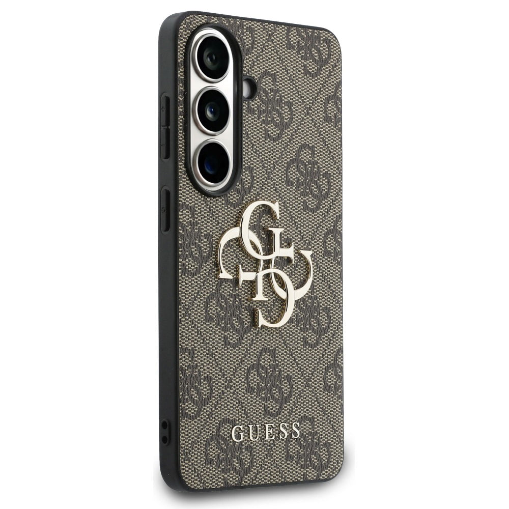 Hülle für Samsung Galaxy S26 Plus S947, Guess, 4G Big Logo, Braun