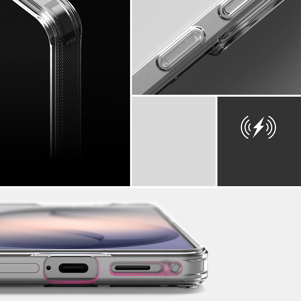 Hülle für Samsung Galaxy S26 Plus S947, Ringke, Fusion, Transparent