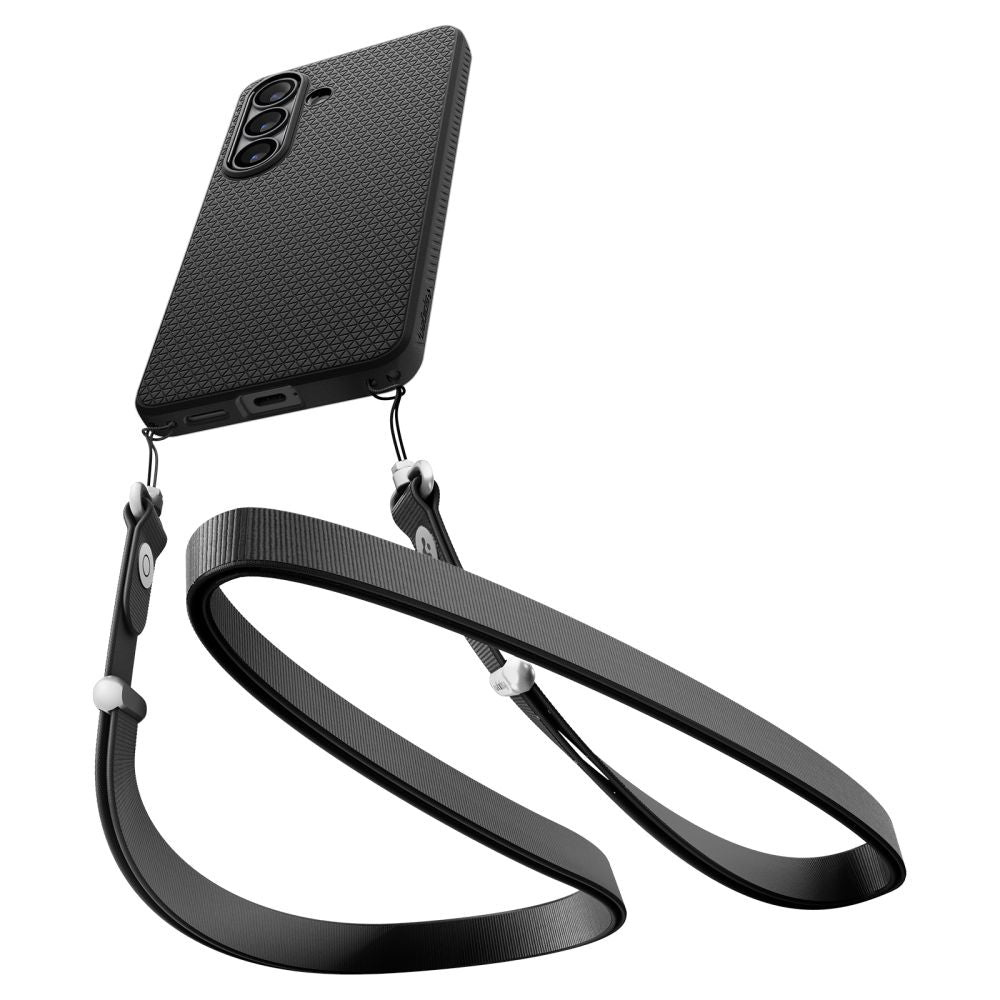 Hülle für Samsung Galaxy S26 Plus S947, Spigen, Liquid Air, Mattschwarz ACS10700