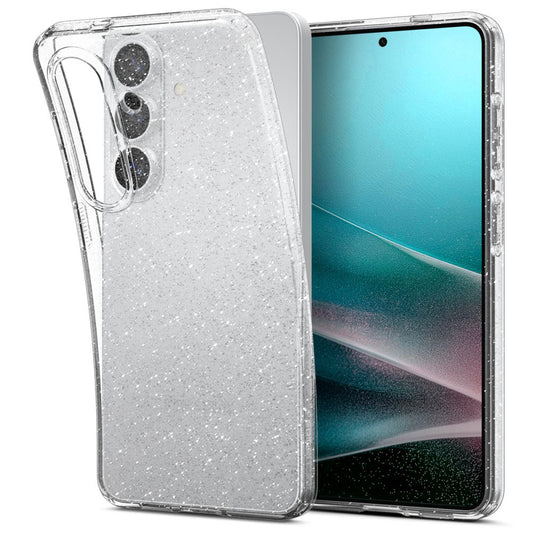 Hülle für Samsung Galaxy S26 Plus S947, Spigen, Liquid Crystal Glitter, Transparent ACS10703