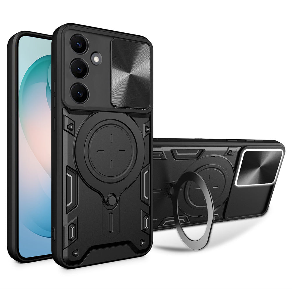 Hülle für Samsung Galaxy S26 Plus, Techsuit, CamGuard Pro, Schwarz