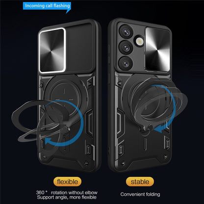 Hülle für Samsung Galaxy S26 Plus, Techsuit, CamGuard Pro, Schwarz