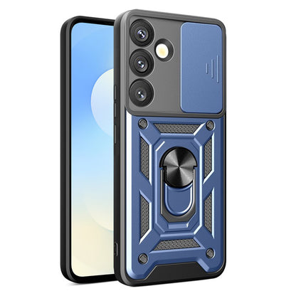 Hülle für Samsung Galaxy S26 Plus, Techsuit, CamShield, Blau