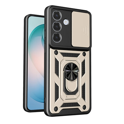 Hülle für Samsung Galaxy S26 Plus, Techsuit, CamShield, Gold