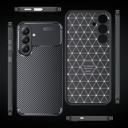 Hülle für Samsung Galaxy S26 Plus S947, Techsuit, CarbonFiber, Schwarz