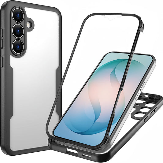 Hülle für Samsung Galaxy S26 Plus, Techsuit, ColorVerse 360, Schwarz