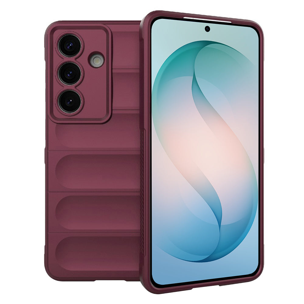 Hülle für Samsung Galaxy S26 Plus, Techsuit, Magic Shield, Kirschrot