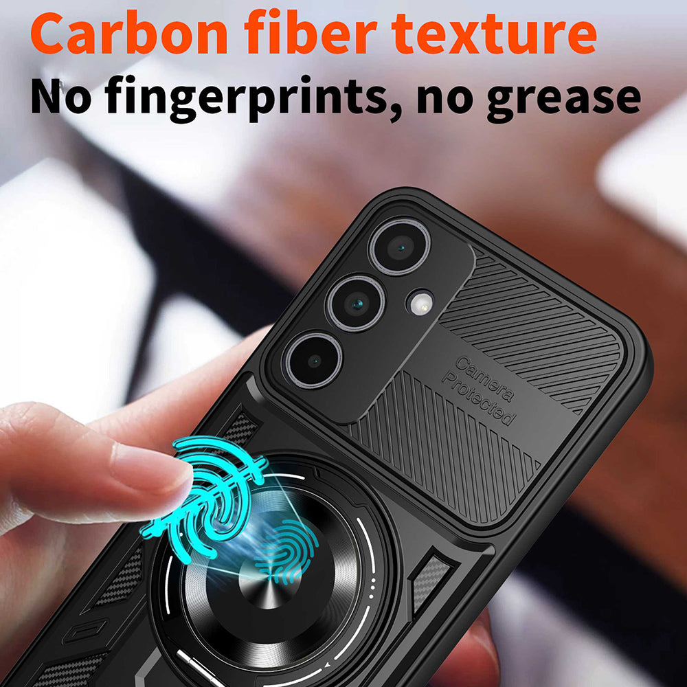 Hülle für Samsung Galaxy S26 Plus, Techsuit, RuggedCam, Schwarz