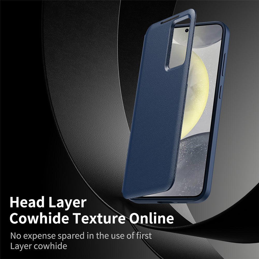 Hülle für Samsung Galaxy S26 Plus, Techsuit, SmartView, Blau