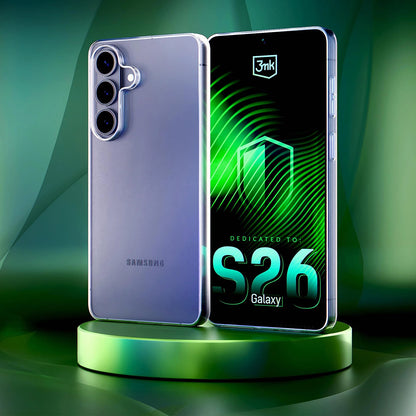 Hülle für Samsung Galaxy S26 S942, 3MK, Klar, Transparent