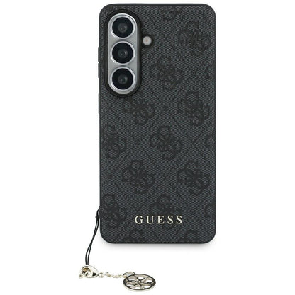 Hülle für Samsung Galaxy S26 S942, Guess, 4G Classic Logo Charm, Schwarz