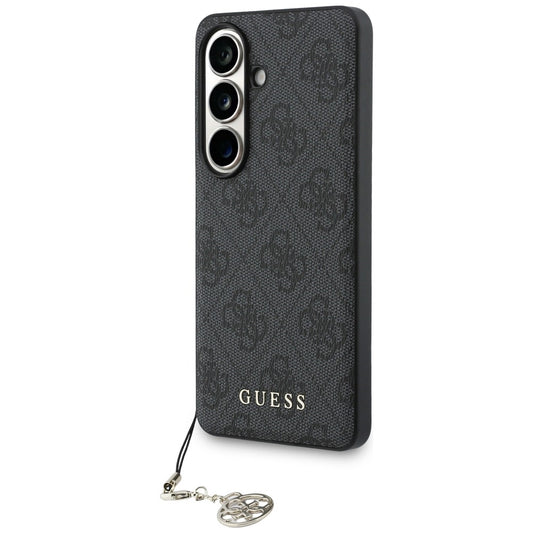 Hülle für Samsung Galaxy S26 S942, Guess, 4G Classic Logo Charm, Schwarz
