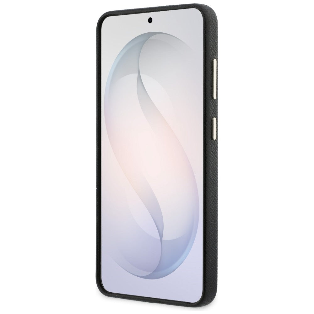 Hülle für Samsung Galaxy S26 S942, Guess, 4G Grained Big and Classic Logo, Schwarz