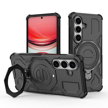 Hülle für Samsung Galaxy S26, Techsuit, Carbon Shield Pro, Schwarz