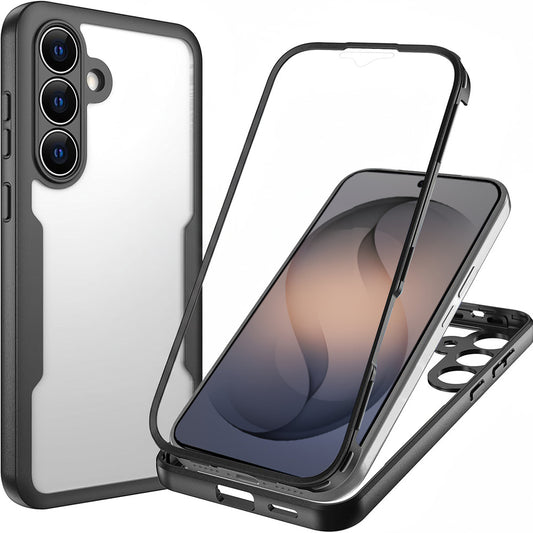 Hülle für Samsung Galaxy S26, Techsuit, ColorVerse 360, Schwarz