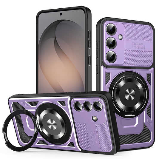 Case for Samsung Galaxy S26, Techsuit, RuggedCam, Purple