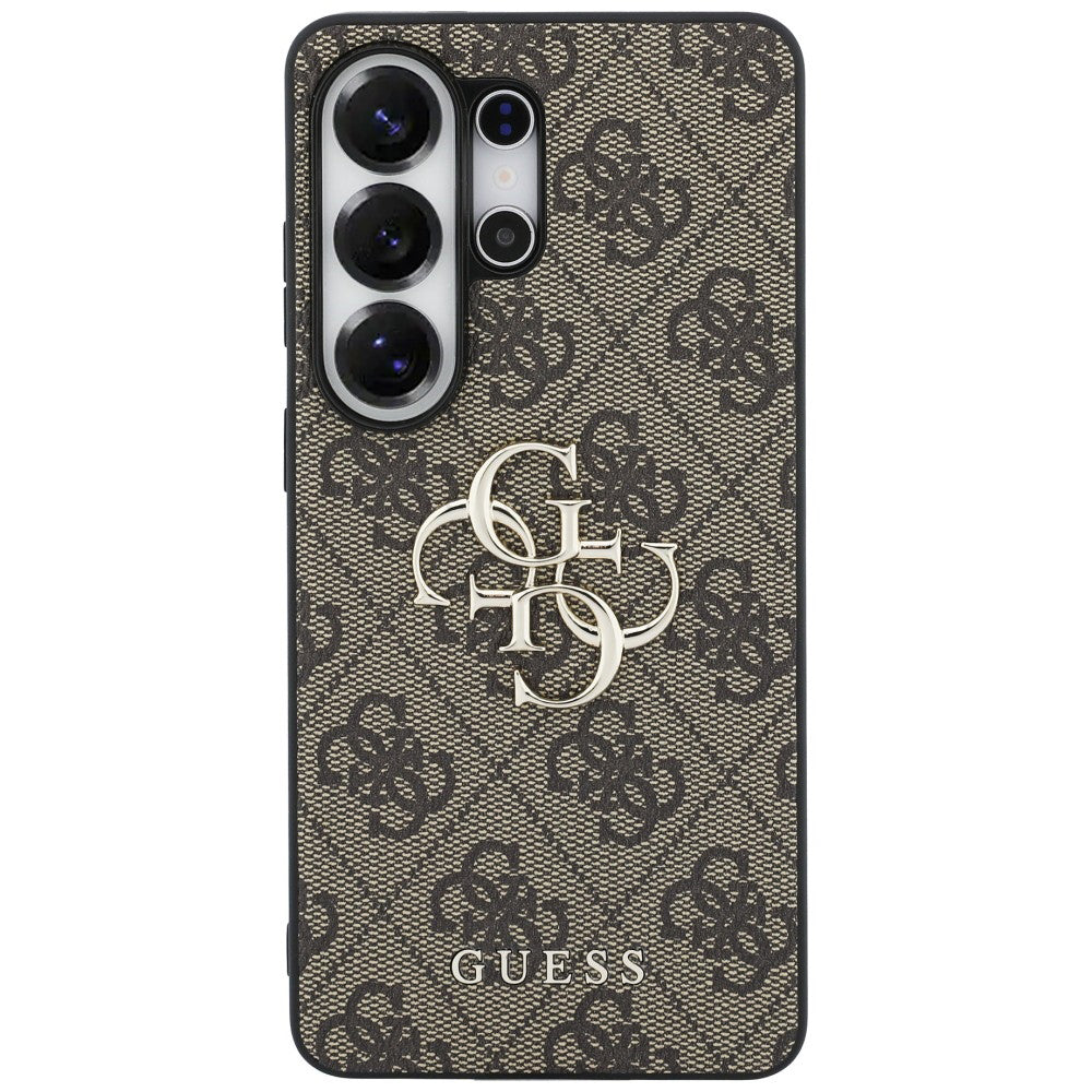 Hülle für Samsung Galaxy S26 Ultra S948, Guess, 4G Big Logo, Braun
