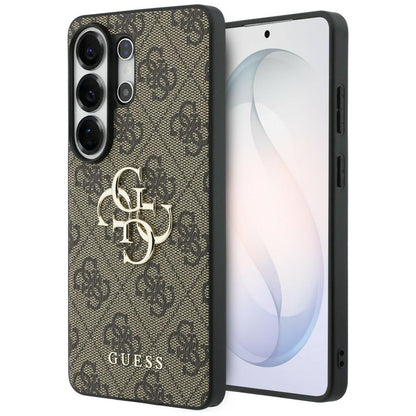 Hülle für Samsung Galaxy S26 Ultra S948, Guess, 4G Big Logo, Braun