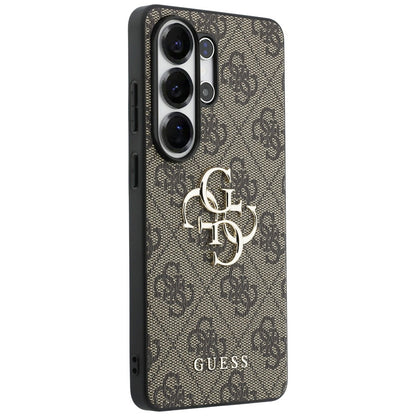 Hülle für Samsung Galaxy S26 Ultra S948, Guess, 4G Big Logo, Braun
