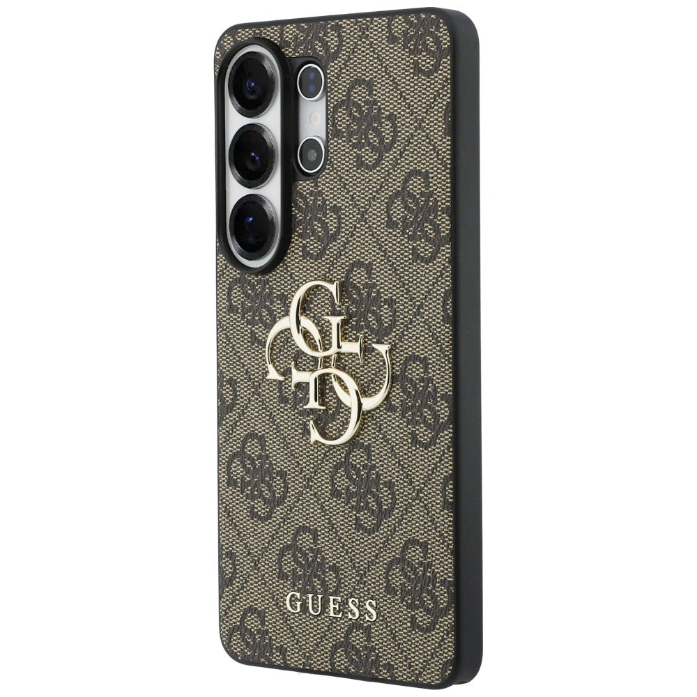 Hülle für Samsung Galaxy S26 Ultra S948, Guess, 4G Big Logo, Braun
