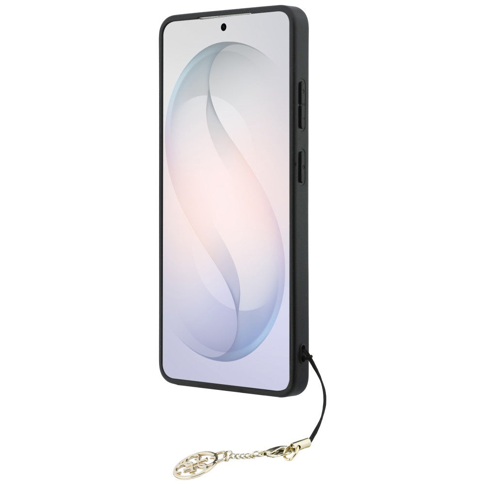 Hülle für Samsung Galaxy S26 Ultra S948, Guess, 4G Classic Logo Charm, Braun