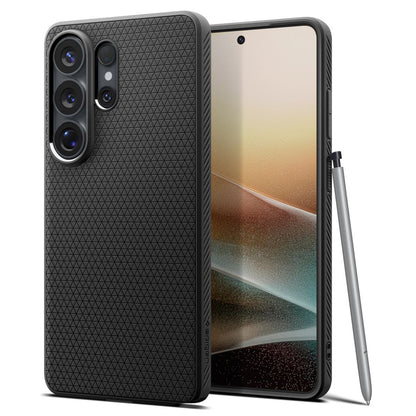 Hülle für Samsung Galaxy S26 Ultra S948, Spigen, Liquid Air, Mattschwarz ACS10670