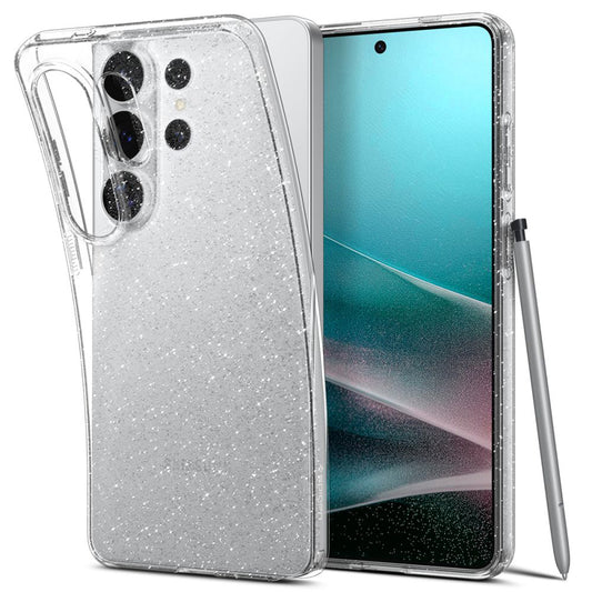 Hülle für Samsung Galaxy S26 Ultra S948, Spigen, Liquid Crystal Glitter, Transparent ACS10673