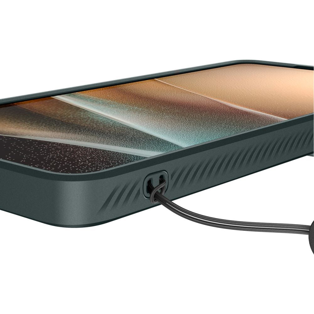 Hülle für Samsung Galaxy S26 Ultra S948, Spigen, Optik Armor, Grün ACS10688