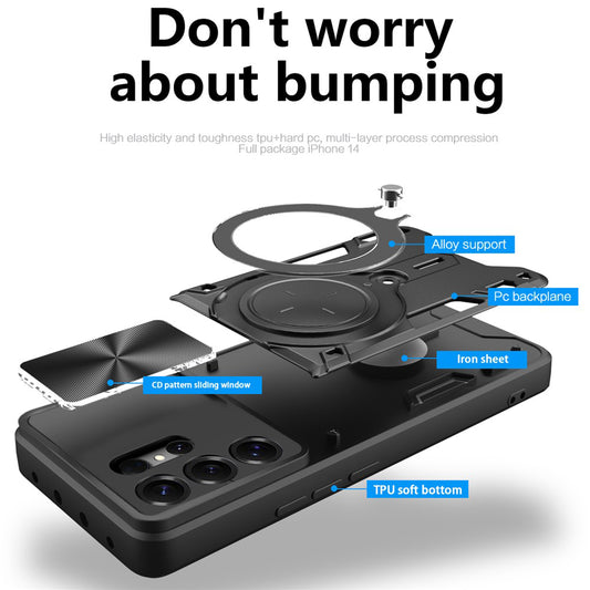 Hülle für Samsung Galaxy S26 Ultra, Techsuit, CamGuard Pro, Blau