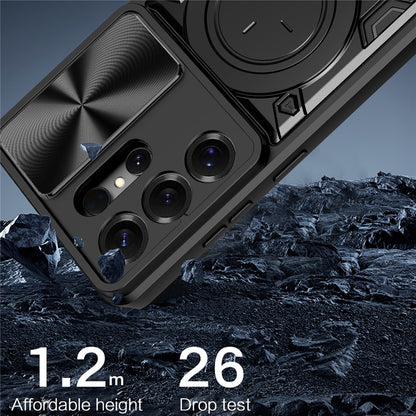 Hülle für Samsung Galaxy S26 Ultra, Techsuit, CamGuard Pro, Rot