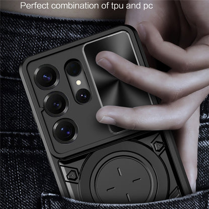 Hülle für Samsung Galaxy S26 Ultra, Techsuit, CamGuard Pro, Rot