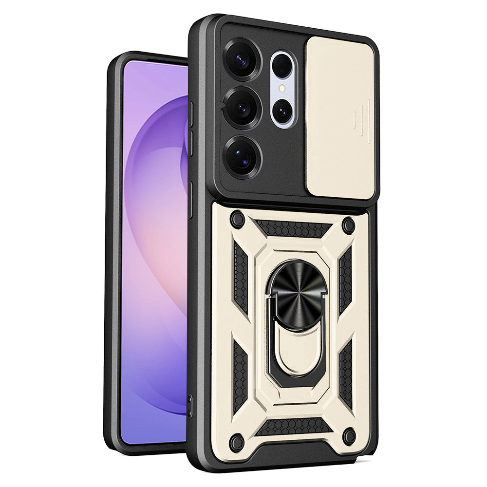 Hülle für Samsung Galaxy S26 Ultra, Techsuit, CamShield, Gold