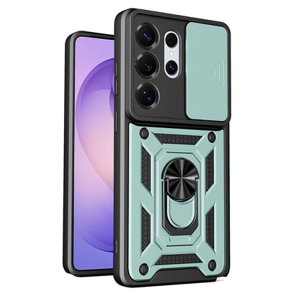 Hülle für Samsung Galaxy S26 Ultra, Techsuit, CamShield, Grün