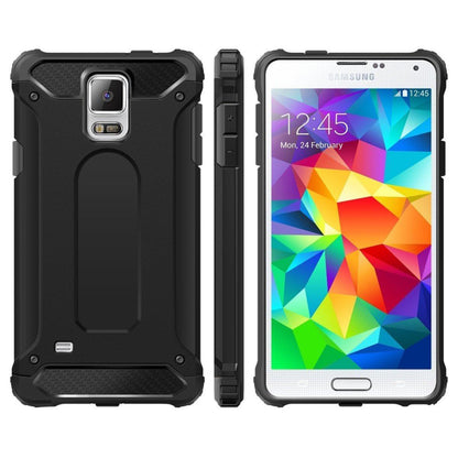 Hülle für Samsung Galaxy S5 G900, Techsuit, Hybrid Armor, Schwarz