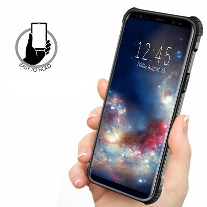 Hülle für Samsung Galaxy S6 G920, Techsuit, Hybrid Armor, Schwarz