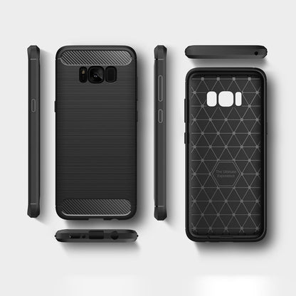 Case for Samsung Galaxy S8 G950, Techsuit, Carbon, Black