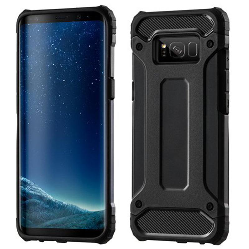 Case for Samsung Galaxy S8+ G955, Techsuit, Hybrid Armor, Black