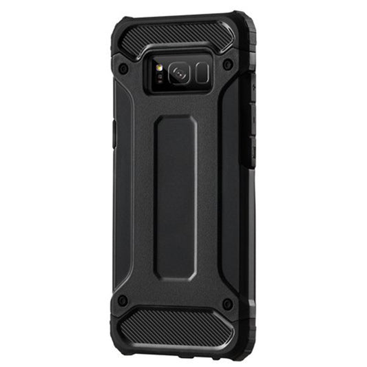 Hülle für Samsung Galaxy S8+ G955, Techsuit, Hybrid Armor, Schwarz