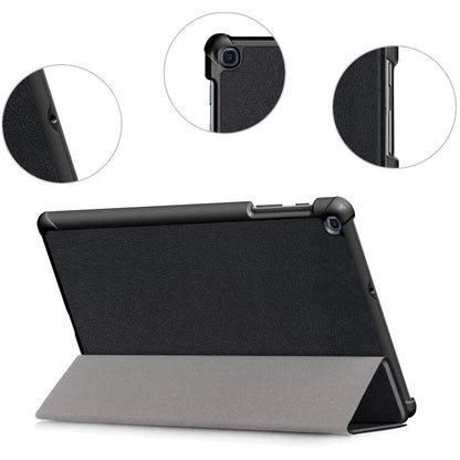 Hülle für Samsung Galaxy Tab A 10.1 (2019), Techsuit, FoldPro, Schwarz