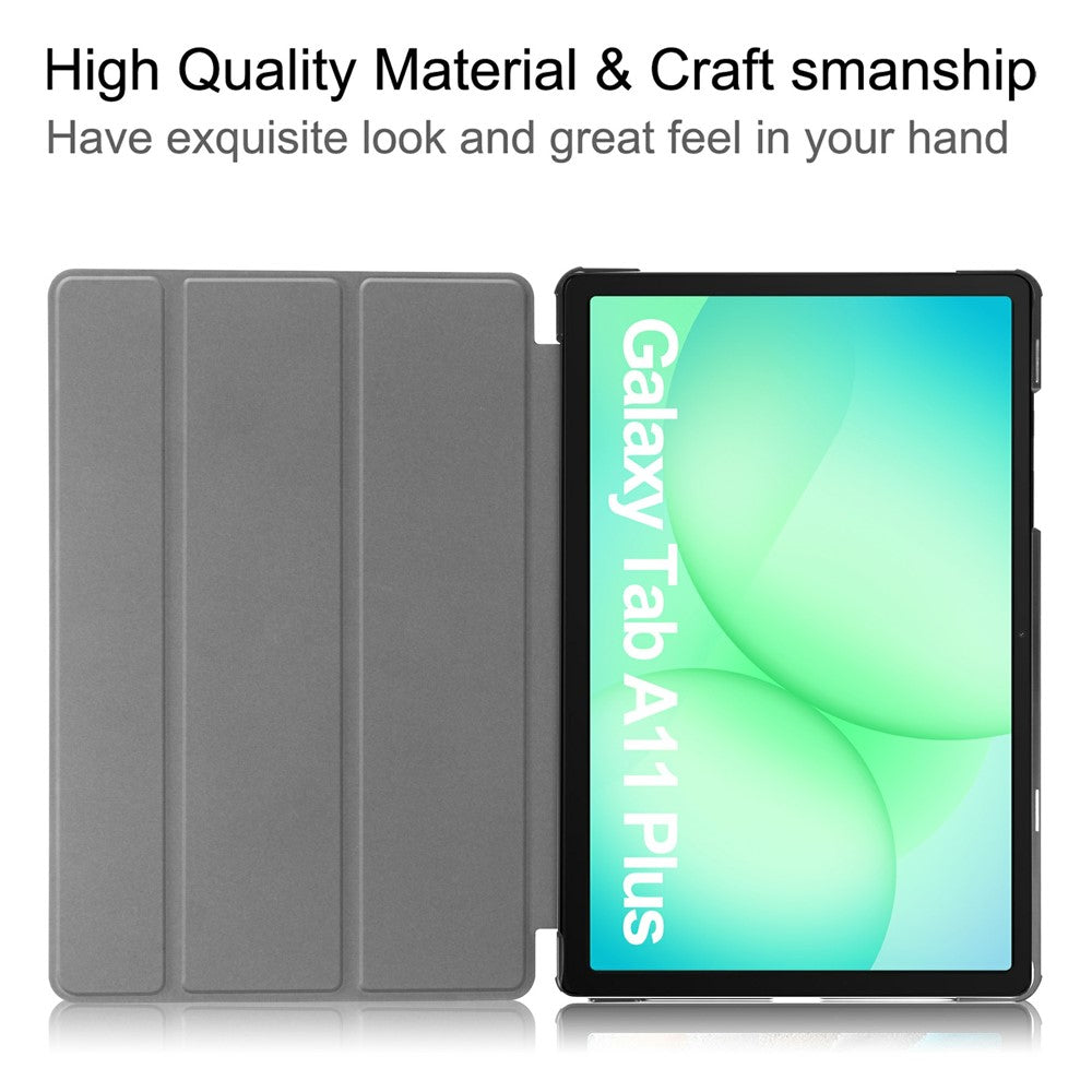 Hülle für Samsung Galaxy Tab A11+ / Tab A9+, Techsuit, FoldPro Unicorn, Mehrfarbig