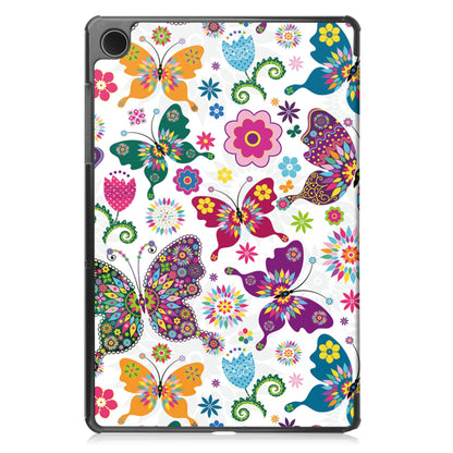 Hülle für Samsung Galaxy Tab A11 / Tab A9, Techsuit, FoldPro Butterfly Neues Modell, Mehrfarbig