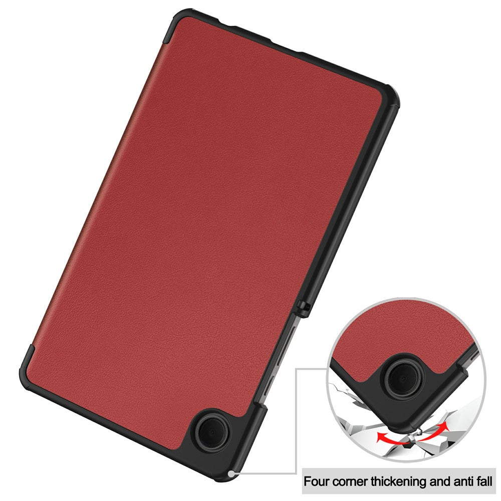 Hülle für Samsung Galaxy Tab A11 / Tab A9, Techsuit, FoldPro Neues Modell, Rot
