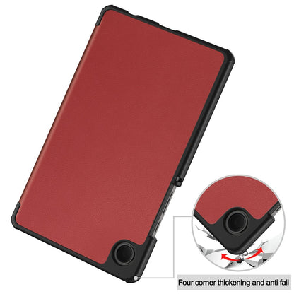 Hülle für Samsung Galaxy Tab A11 / Tab A9, Techsuit, FoldPro Neues Modell, Rot