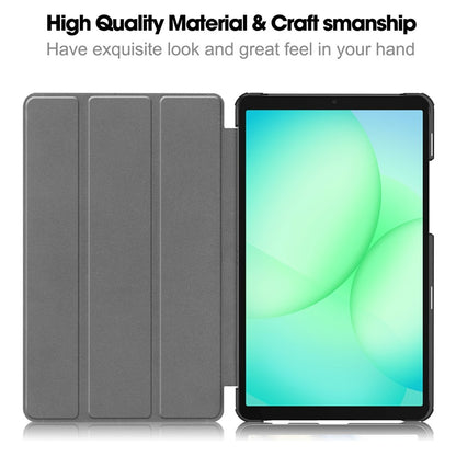 Hülle für Samsung Galaxy Tab A11 / Tab A9, Techsuit, FoldPro Neues Modell, Rot