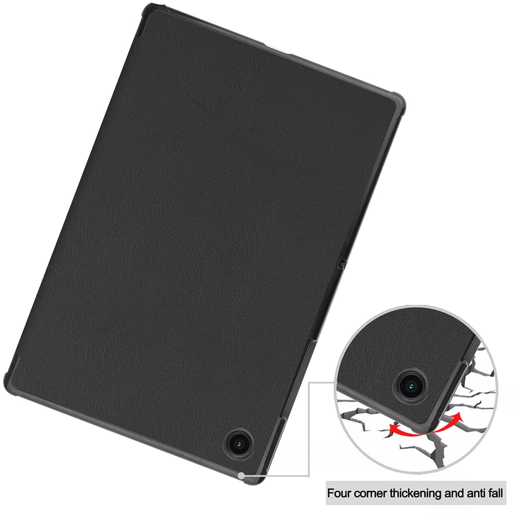 Hülle für Samsung Galaxy Tab A8 10.5 (2021), Techsuit, FoldPro, Schwarz