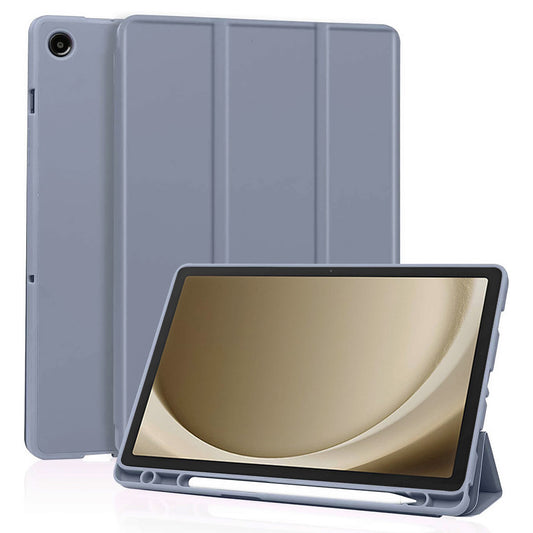 Hülle für Samsung Galaxy Tab A9+, Techsuit, Flex Trifold, Lila